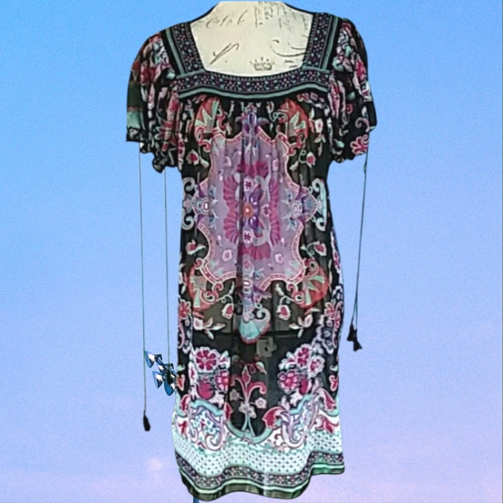 Bohemian Swim Cover Dress